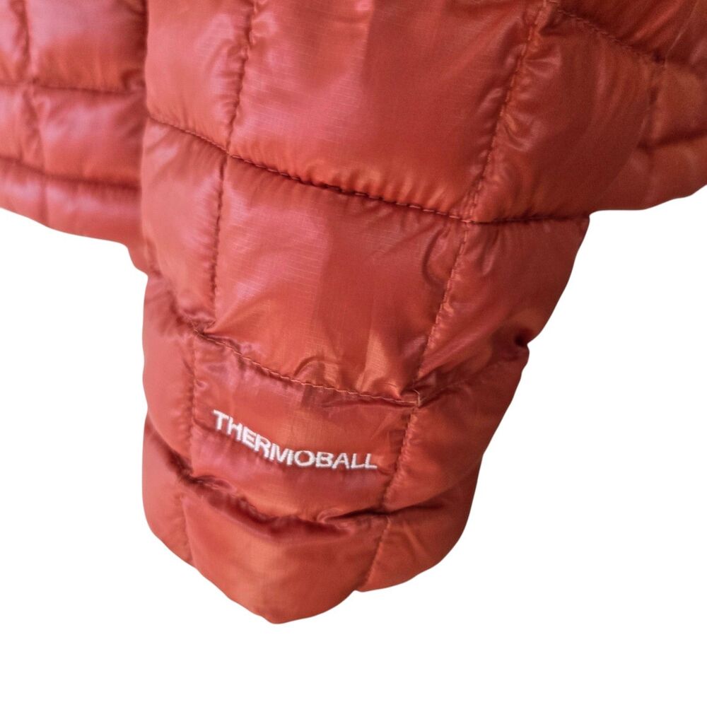 The North Face Womens Thermoball Puffer Jacket Medium Mars Dust Lightweight  NWT - Picture 5 of 14